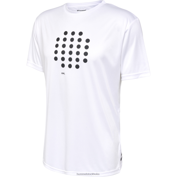 se Hummel män hmlcourt t-shirt s/s LL40V110 \"sportig t-shirt\"