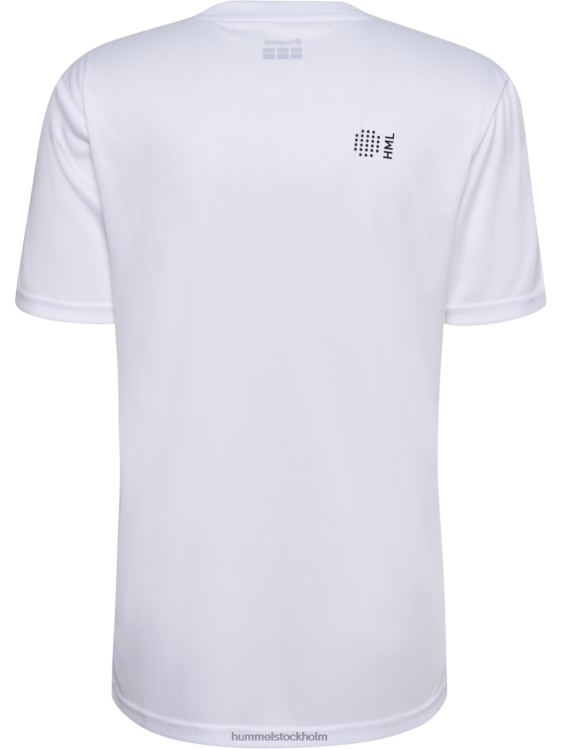 se Hummel män hmlcourt t-shirt s/s LL40V110 \"sportig t-shirt\"