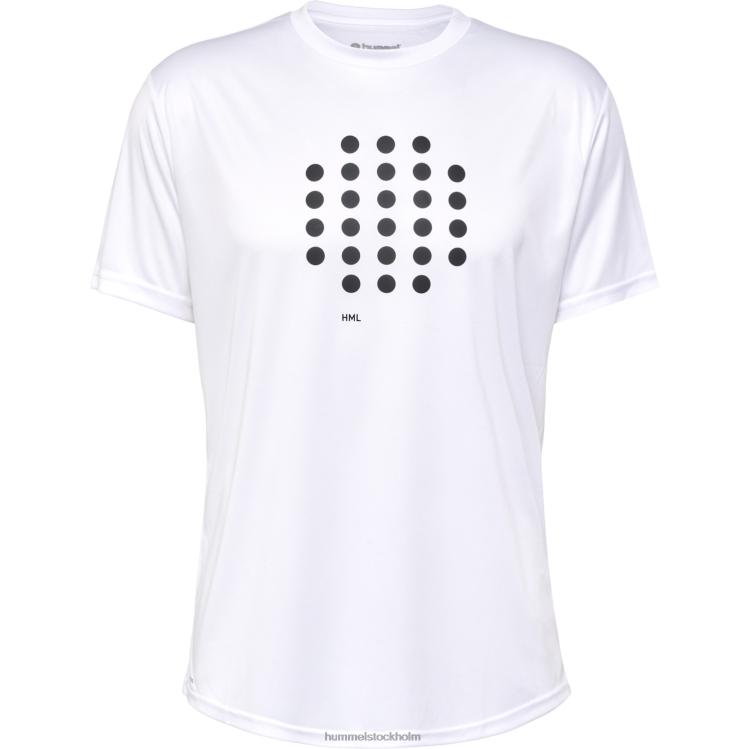 se Hummel män hmlcourt t-shirt s/s LL40V110 \"sportig t-shirt\"