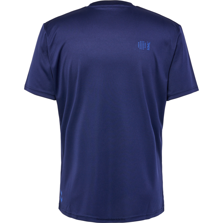 se Hummel män hmlcourt t-shirt s/s LL40V53 \"sportig t-shirt\"