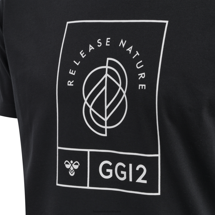 se Hummel män hmlgg12 t-shirt s/s LL40V1220 \"grafisk t-shirt\"