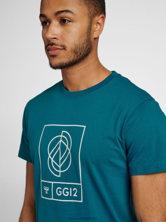se Hummel män hmlgg12 t-shirt s/s LL40V738 \"grafisk t-shirt\"