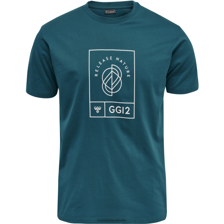 se Hummel män hmlgg12 t-shirt s/s LL40V738 \"grafisk t-shirt\"