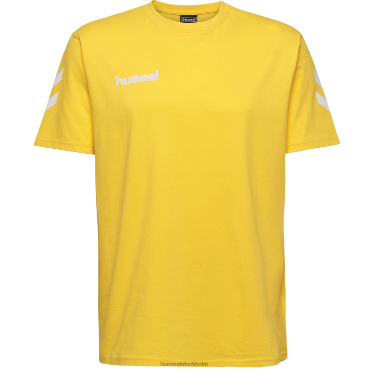 se Hummel män hmlgo bomull t-shirt s/s LL40V1415 \"bomulls t-shirt med chevrons\"