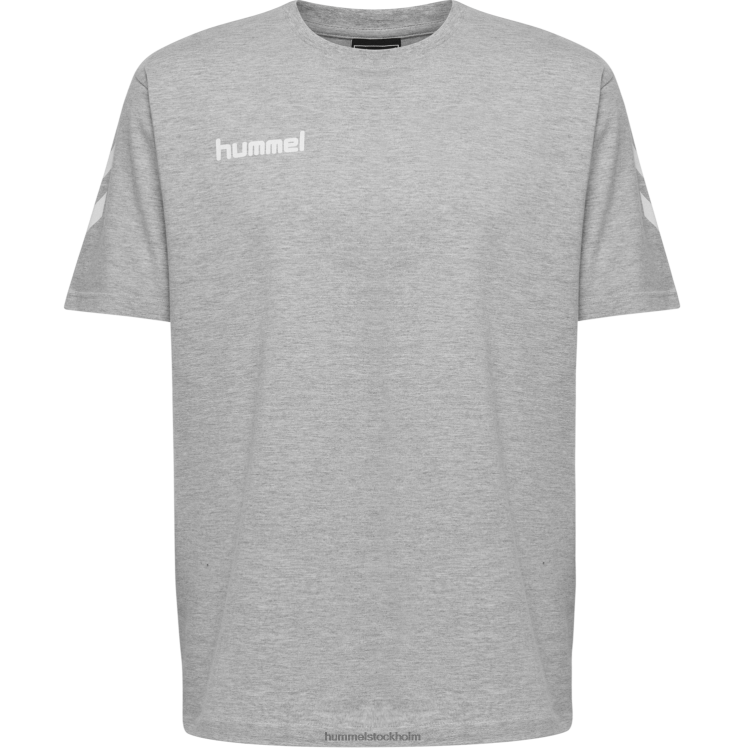 se Hummel män hmlgo bomull t-shirt s/s LL40V1593 \"bomulls t-shirt med chevrons\"