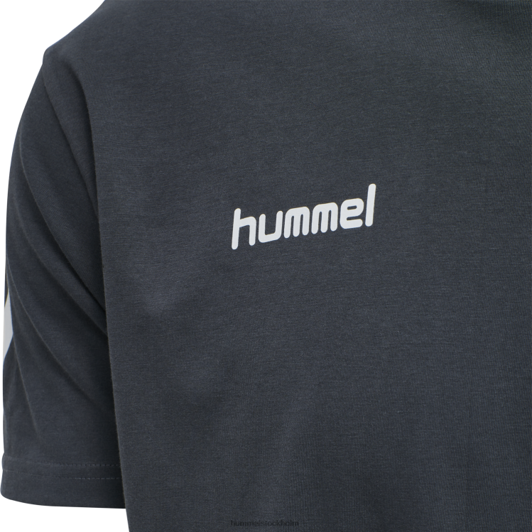 se Hummel män hmlgo bomull t-shirt s/s LL40V1626 \"bomulls t-shirt med chevrons\"