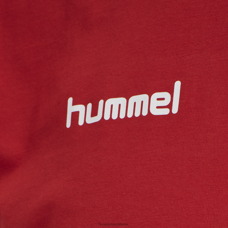 se Hummel män hmlgo bomull t-shirt s/s LL40V1656 \"bomulls t-shirt med chevrons\"