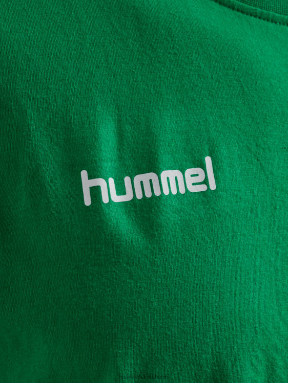 se Hummel män hmlgo bomull t-shirt s/s LL40V658 \"bomulls t-shirt med chevrons\"
