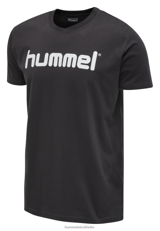se Hummel män hmlgo t-shirt med logotyp i bomull s/s LL40V1145 "Kläder"