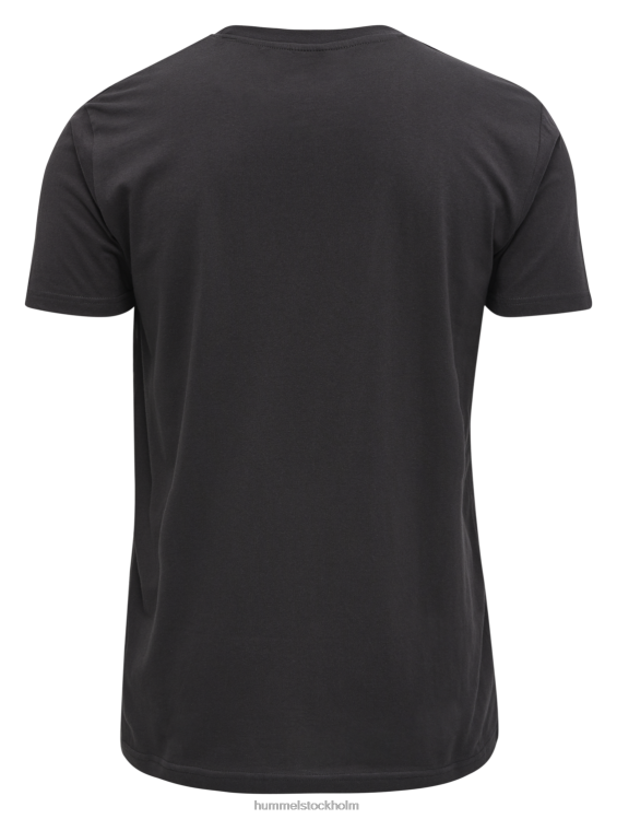 se Hummel män hmlgo t-shirt med logotyp i bomull s/s LL40V1145 \"Kläder\"
