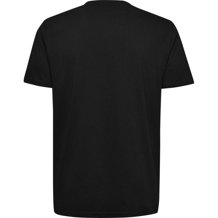 se Hummel män hmlgo t-shirt med logotyp i bomull s/s LL40V1371 \"Kläder\"