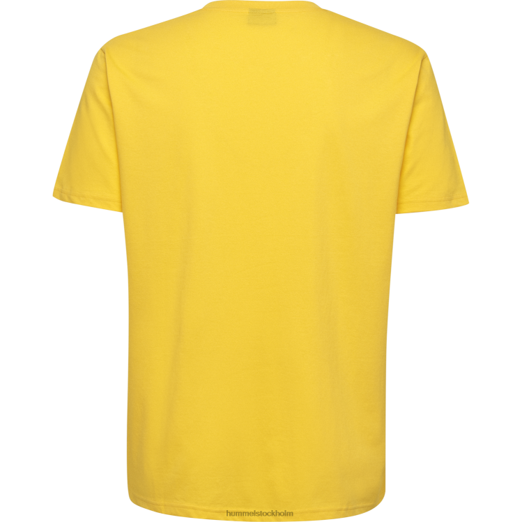 se Hummel män hmlgo t-shirt med logotyp i bomull s/s LL40V1435 \"Kläder\"