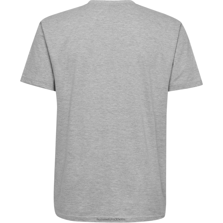 se Hummel män hmlgo t-shirt med logotyp i bomull s/s LL40V1458 \"Kläder\"