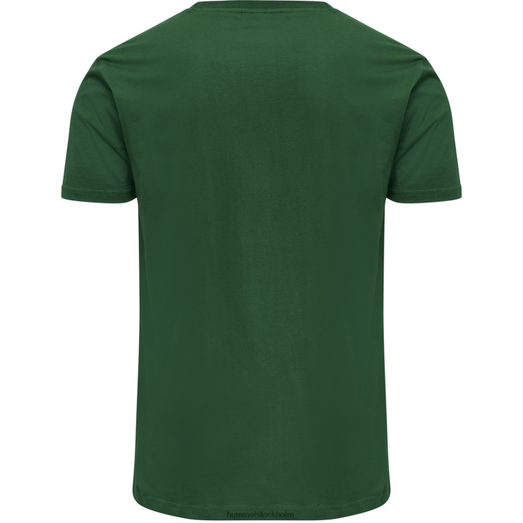 se Hummel män hmlgo t-shirt med logotyp i bomull s/s LL40V1552 \"Kläder\"