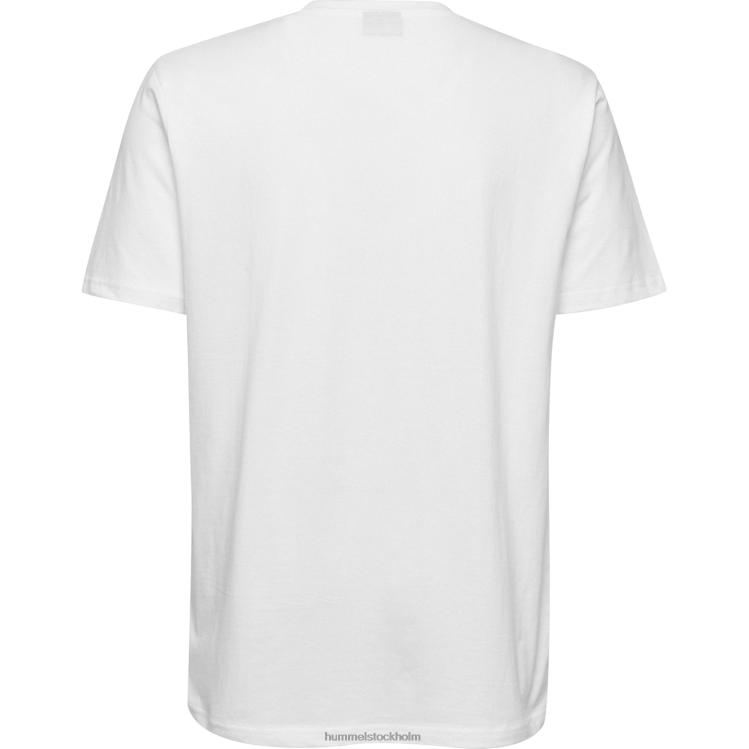 se Hummel män hmlgo t-shirt med logotyp i bomull s/s LL40V1559 \"Kläder\"