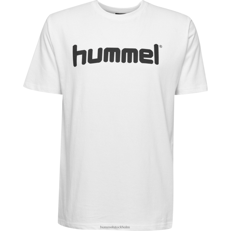 se Hummel män hmlgo t-shirt med logotyp i bomull s/s LL40V1559 \"Kläder\"