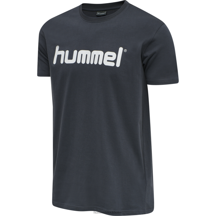 se Hummel män hmlgo t-shirt med logotyp i bomull s/s LL40V1631 "Kläder"