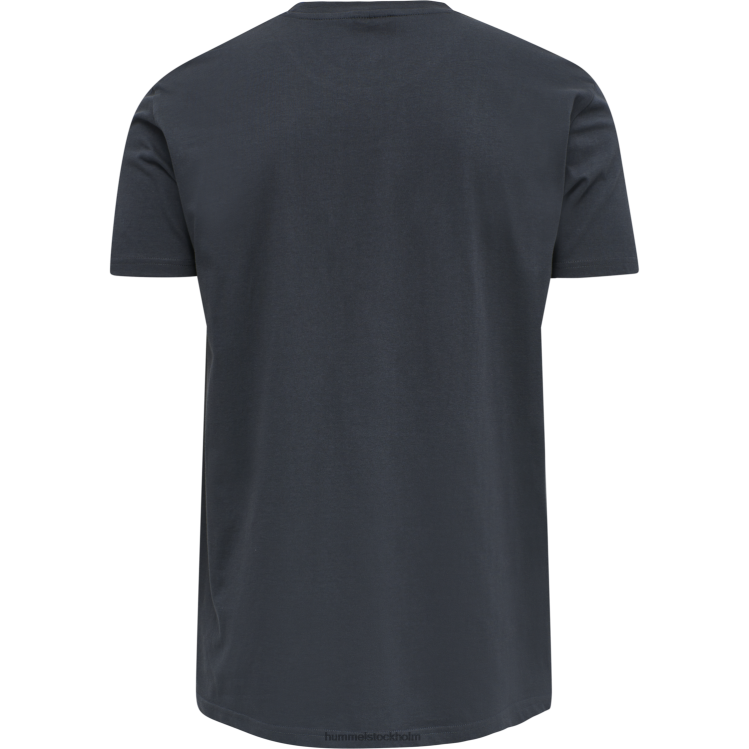 se Hummel män hmlgo t-shirt med logotyp i bomull s/s LL40V1631 \"Kläder\"