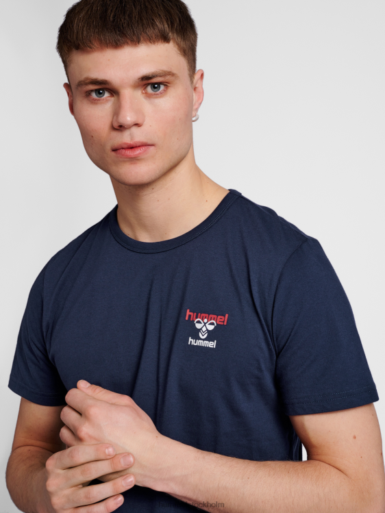 se Hummel män hmlic dayton t-shirt LL40V577 \"crewneck t-shirt\"