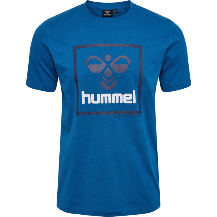 se Hummel män hmlisam 2.0 t-shirt LL40V230 \"crewneck t-shirt\"