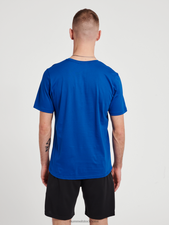se Hummel män hmlisam 2.0 t-shirt LL40V492 \"crewneck t-shirt\"