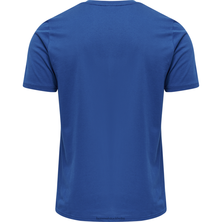 se Hummel män hmlisam 2.0 t-shirt LL40V492 \"crewneck t-shirt\"