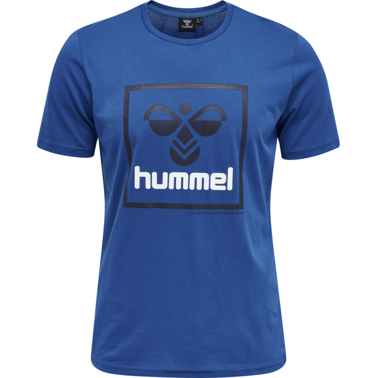 se Hummel män hmlisam 2.0 t-shirt LL40V492 \"crewneck t-shirt\"