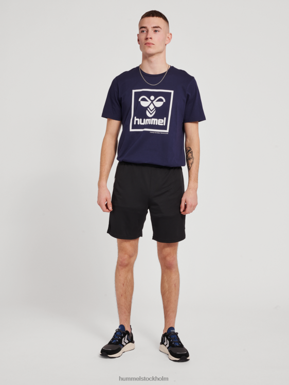 se Hummel män hmlisam 2.0 t-shirt LL40V690 \"crewneck t-shirt\"