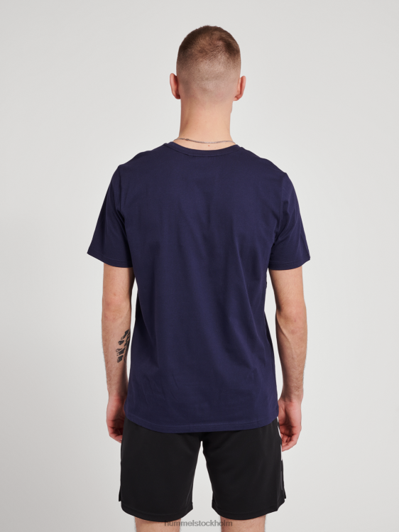 se Hummel män hmlisam 2.0 t-shirt LL40V690 \"crewneck t-shirt\"