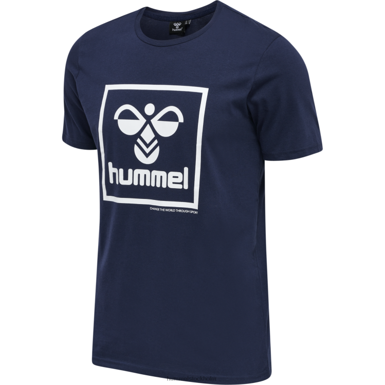 se Hummel män hmlisam 2.0 t-shirt LL40V690 \"crewneck t-shirt\"