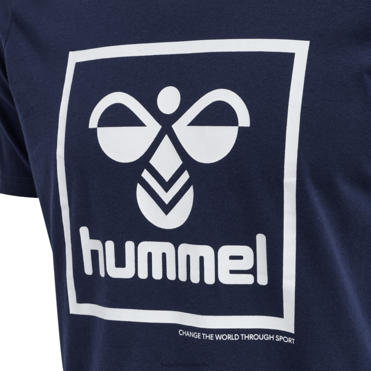 se Hummel män hmlisam 2.0 t-shirt LL40V690 \"crewneck t-shirt\"