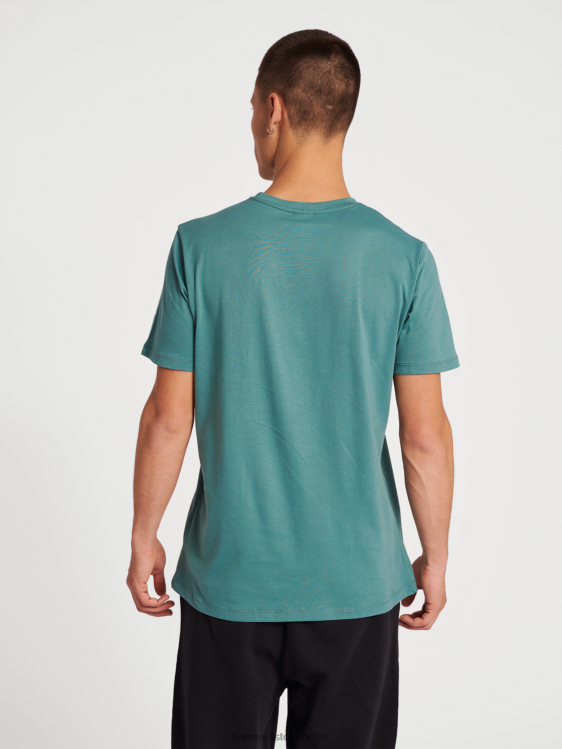 se Hummel män hmlisam 2.0 t-shirt LL40V813 \"crewneck t-shirt\"