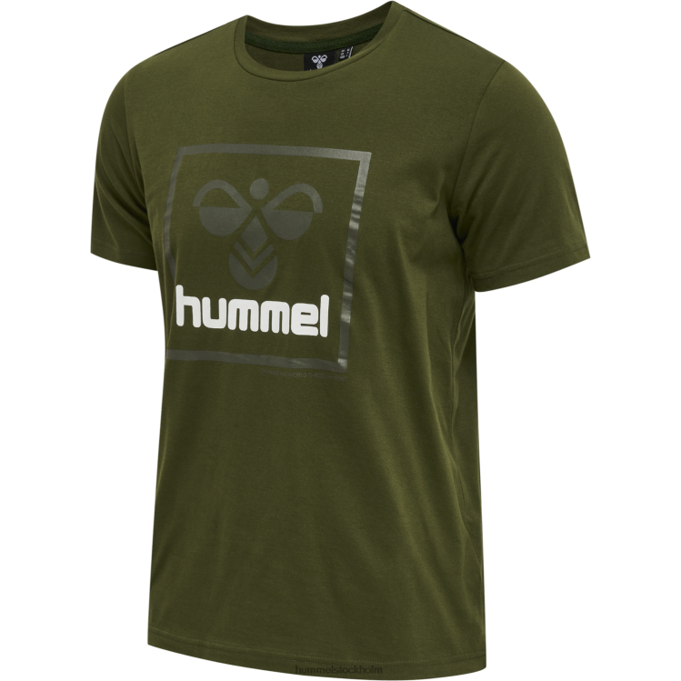 se Hummel män hmlisam 2.0 t-shirt LL40V863 "crewneck t-shirt"