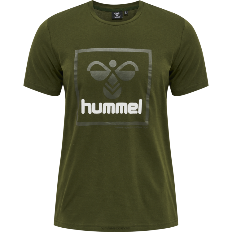 se Hummel män hmlisam 2.0 t-shirt LL40V863 \"crewneck t-shirt\"