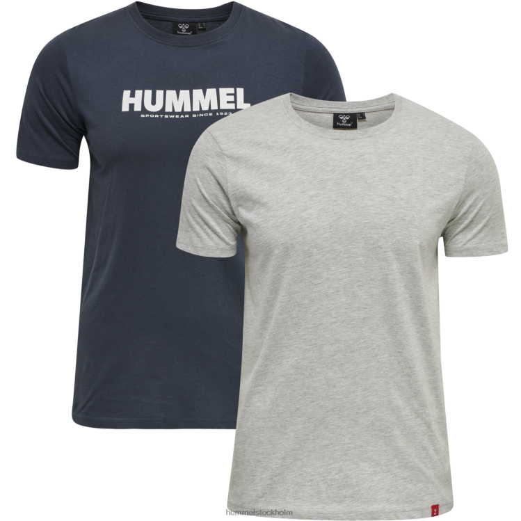 se Hummel män hmllegacy 2-pack t-shirt LL40V1562 "2-pack t-shirts"