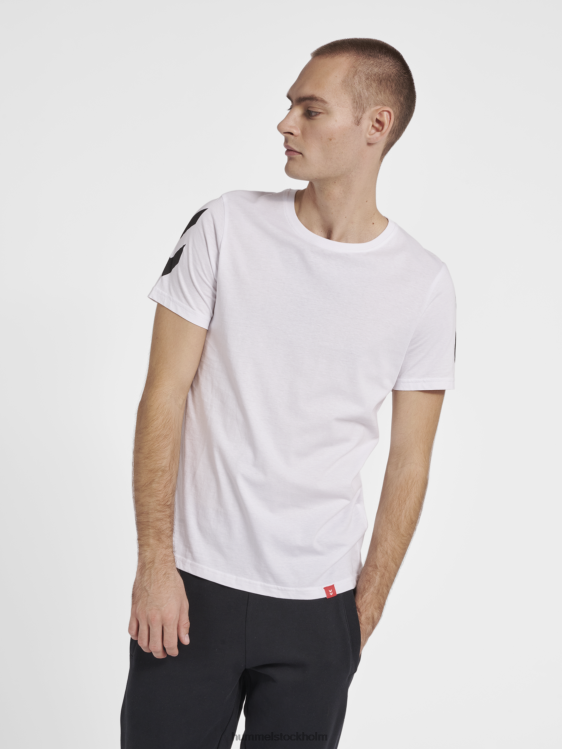 se Hummel män hmllegacy chevron t-shirt LL40V1003 \"kortärmad t-shirt\"