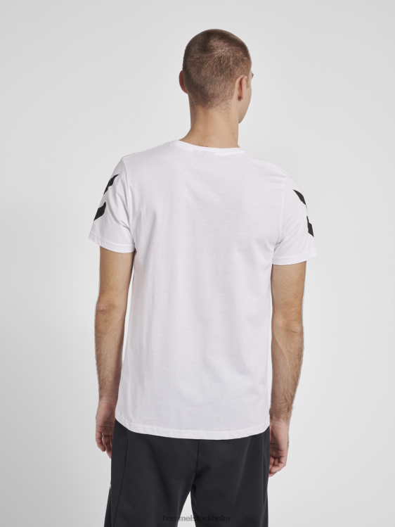 se Hummel män hmllegacy chevron t-shirt LL40V1003 \"kortärmad t-shirt\"