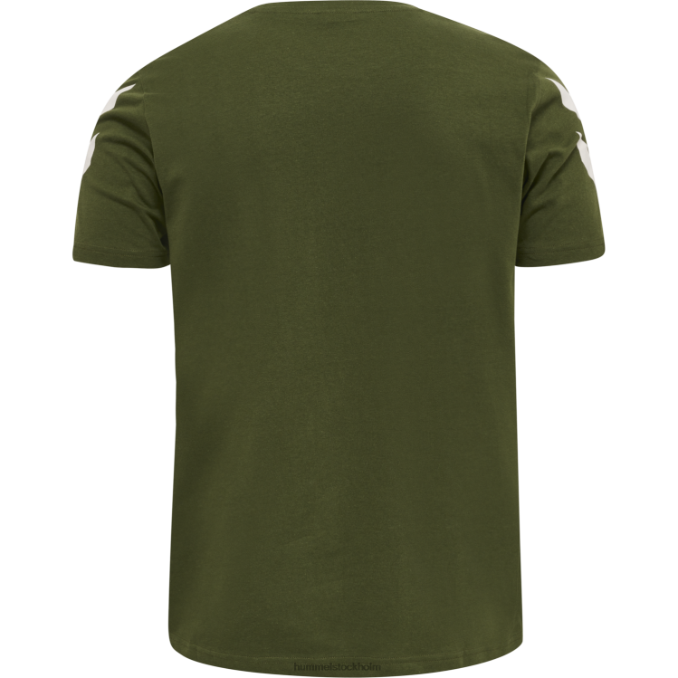 se Hummel män hmllegacy chevron t-shirt LL40V347 \"kortärmad t-shirt\"