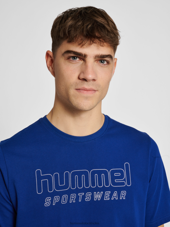 se Hummel män hmllgc joel t-shirt LL40V201 \"sportig t-shirt\"