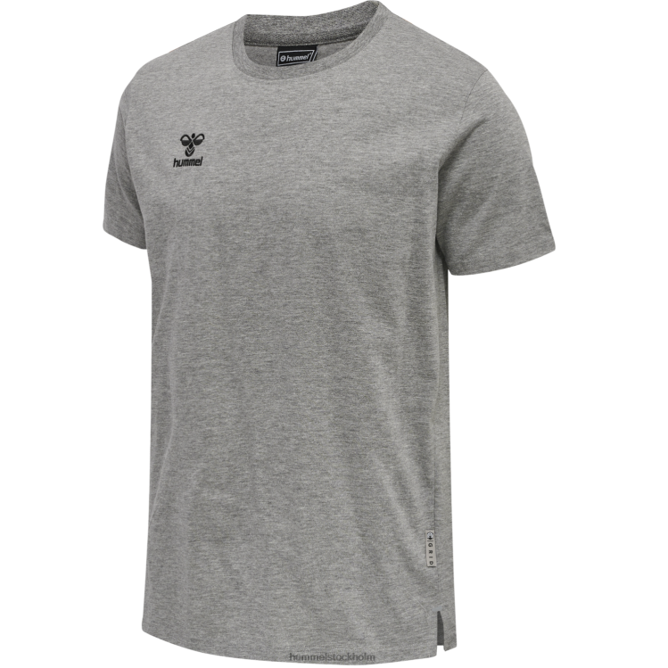 se Hummel män hmlmove rutnät bomull t-shirt s/s LL40V266 "bomull t-shirt"