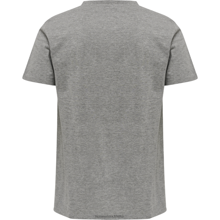 se Hummel män hmlmove rutnät bomull t-shirt s/s LL40V266 \"bomull t-shirt\"