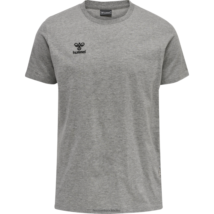 se Hummel män hmlmove rutnät bomull t-shirt s/s LL40V266 \"bomull t-shirt\"