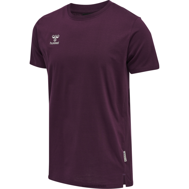 se Hummel män hmlmove rutnät bomull t-shirt s/s LL40V267 "bomull t-shirt"