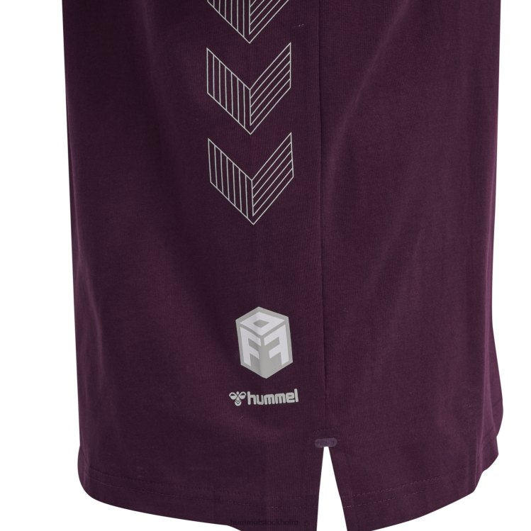 se Hummel män hmlmove rutnät bomull t-shirt s/s LL40V267 \"bomull t-shirt\"