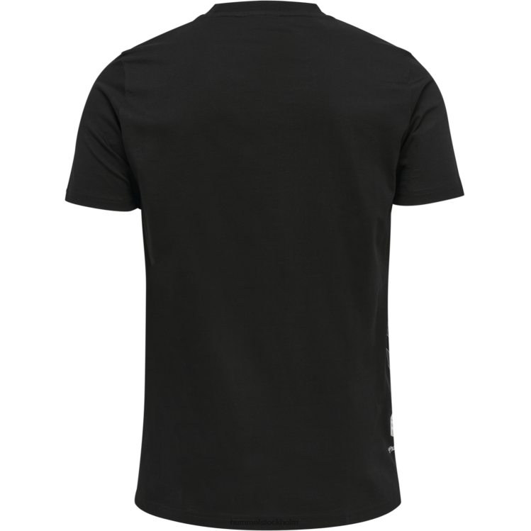 se Hummel män hmlmove rutnät bomull t-shirt s/s LL40V907 \"bomull t-shirt\"