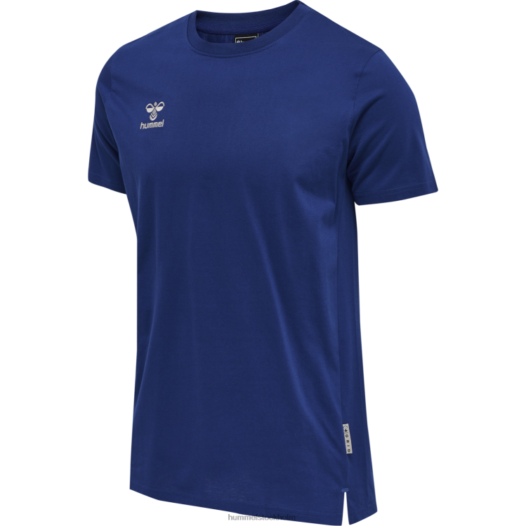 se Hummel män hmlmove rutnät bomull t-shirt s/s LL40V910 "bomull t-shirt"