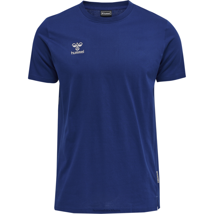 se Hummel män hmlmove rutnät bomull t-shirt s/s LL40V910 \"bomull t-shirt\"