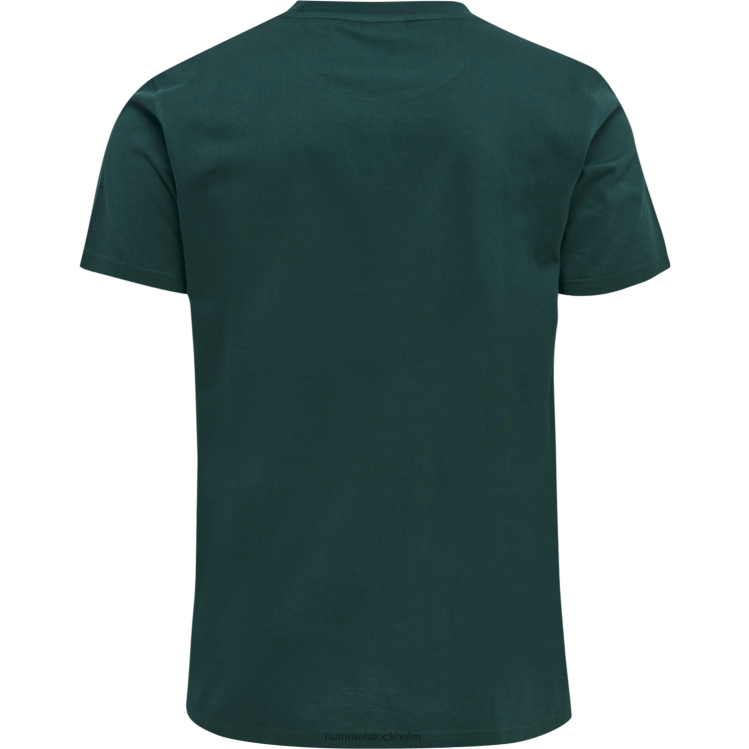 se Hummel män hmlmove rutnät bomull t-shirt s/s LL40V938 \"bomull t-shirt\"