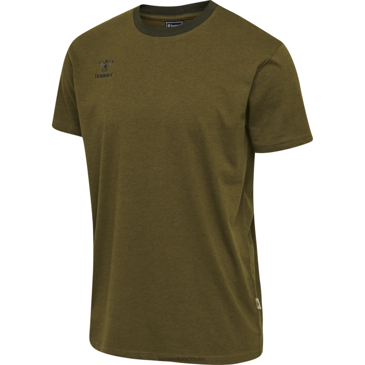 se Hummel män hmlmove t-shirt LL40V1539 "t-shirt med rund hals"