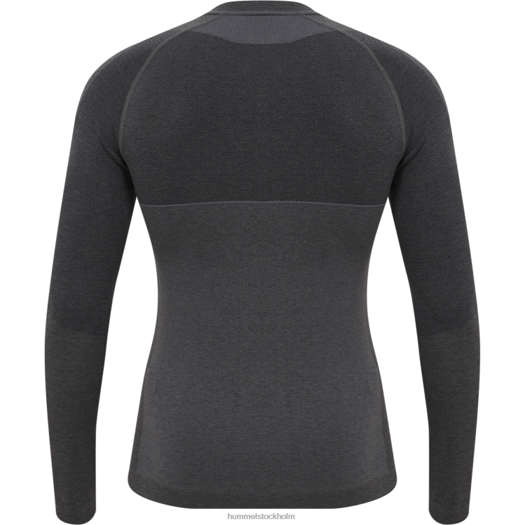 se Hummel män hmlmt justin sömlös t-shirt l/s LL40V1062 \"långärmad t-shirt\"